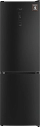 Холодильник Weissgauff WRK 185 Total NoFrost Inverter Black Inox 2-хкамерн. черная сталь инвертер