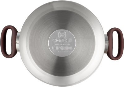 Кастрюля Rondell Tierno RDS-1593 4.8л. d=24см (с крышкой) стальной