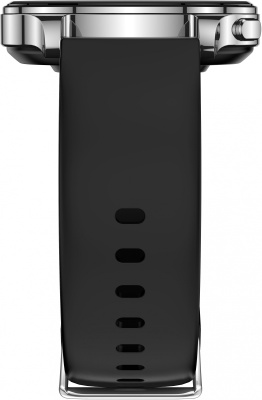 Смарт-часы Amazfit Pop 3R A2319 1.43" AMOLED корп.серебристый рем.черный (1746285)