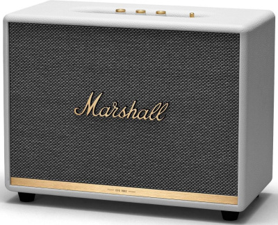 Колонка порт. Marshall Woburn II белый/золотистый 130W 2.1 BT/3.5Jack 10м (1001905)
