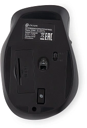 Мышь Оклик 504MW черный/серый оптическая 1600dpi silent беспров. USB 6but (2004736)