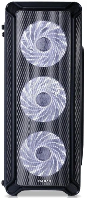 Корпус Zalman i3 черный без БП ATX 2x120mm 2xUSB2.0 1xUSB3.0 audio bott PSU