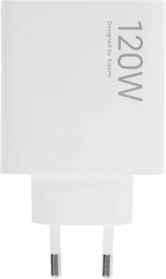 Сетевое зар./устр. Xiaomi 120W HyperCharge Combo (Type-A) EU 120W 6A (PD+QC) USB универсальное белый (BHR9462EU)