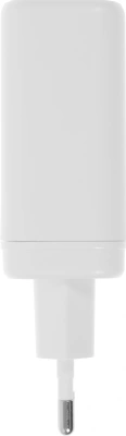Сетевое зар./устр. BoraSCO 65W 3.25A+3A (PD+QC) USB/USB Type-C универсальное белый (52584)