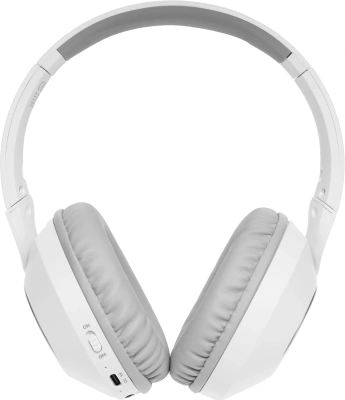 Наушники мониторные A4Tech 2Drumtek BH300 1м белый/серый беспроводные bluetooth оголовье (BH300 GRAYISH WHITE)