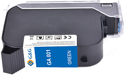 Картридж струйный G&G GA-001G зел.пигм. (42мл) для G&G GG-HH1001 с чипом