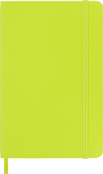 Блокнот Moleskine CLASSIC SOFT QP611C2 Pocket 90x140мм 192стр. линейка мягкая обложка лайм
