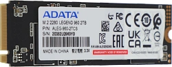 Накопитель SSD A-Data PCIe 4.0 x4 2TB ALEG-960-2TCS Legend 960 M.2 2280