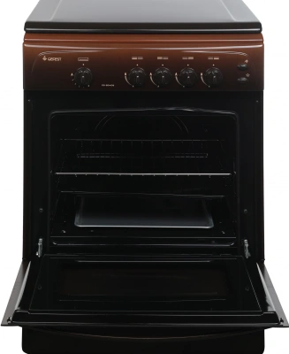 Плита Газовая Gefest CG 60MC6 K83 коричневый (металлическая крышка) реш.чугун