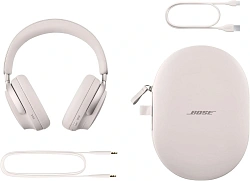 Гарнитура накладные Bose QuietComfort Ultra 1.2м белый беспроводные bluetooth оголовье (880066-0200)