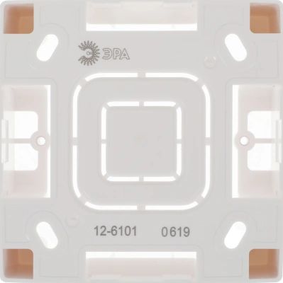 Коробка Эра Серия 12 12-6101-15 Б0043169 накладная 1x пластик перламутровый