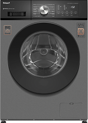 Стиральная машина Weissgauff WM 45127 Direct Drive Inverter Steam Deep класс: A+++ загр.фронтальная макс.:7кг темно-серый инвертор