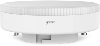 Лампа светодиодная Gauss 108008311 11Вт цок.:GX53 таблетка 220B св.свеч.бел.хол. (упак.:10шт)