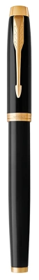 Ручка перьев. Parker IM Core F321 (1931645) Black GT F сталь нержавеющая подар.кор.