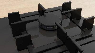 Газовая варочная поверхность Bosch PNK6B6P40R черный