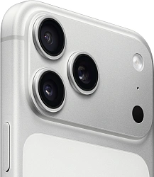 Смартфон Apple A3527 iPhone 17 Pro Max 256Gb серебристый моноблок 3G 4G 2Sim 6.9" 1320x2868 iOS 26 48Mpix 802.11 a/b/g/n/ac/ax/be NFC GPS Protect