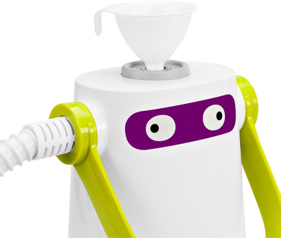 Пароочиститель ручной Kitfort КТ-9109-2 1000Вт белый/салатовый