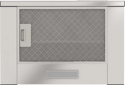 Вытяжка встраиваемая Elikor Интегра Glass 45Н-400-В2Д нержавеющая сталь/стекло бежевое управление: кулисные переключатели (1 мотор)