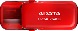 Флеш Диск A-Data 64GB UV240 AUV240-64G-RRD USB2.0 красный
