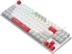 Клавиатура A4Tech S310N механическая белый/красный USB Multimedia for gamer