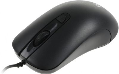 Мышь Defender MB-230 черный оптическая 1600dpi USB 2but (52231)