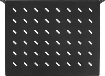 Полка стационарная ITK RS05-350P-R 2U нагр.:20кг. 19" 350мм черный (упак.:1шт)