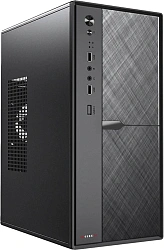 Корпус Accord ACC-1603 черный без БП mATX 1x80mm 2xUSB2.0 audio