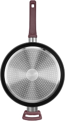 Сотейник Rondell Fest RDA-1526 4.0л. d=28см (с крышкой) черный