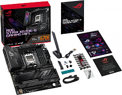 Материнская плата Asus ROG STRIX X670E-E GAMING WIFI Socket AM5 AMD X670 4xDDR5 ATX AC`97 8ch(7.1) 2.5Gg RAID+HDMI+DP