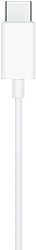 Гарнитура вкладыши Apple EarPods A3046 1.1м белый проводные в ушной раковине (MYQY3ZM/A)