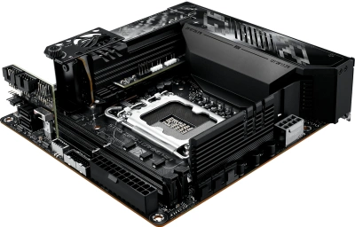 Материнская плата Asus ROG STRIX Z890-I GAMING WIFI Soc-1851 Intel Z890 2xDDR5 mini-ITX AC`97 8ch(7.1) 2.5Gg RAID+HDMI