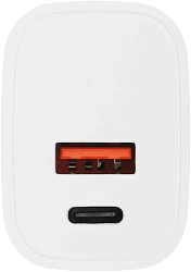 Сетевое зар./устр. Wiiix UNN-1-2-04-W 2.4A USB Type-C универсальное белый