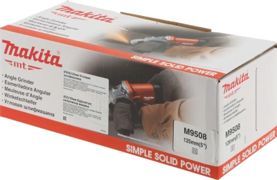 Углошлифовальная машина Makita M9508 720Вт 11000об/мин рез.шпин.:M14 d=125мм