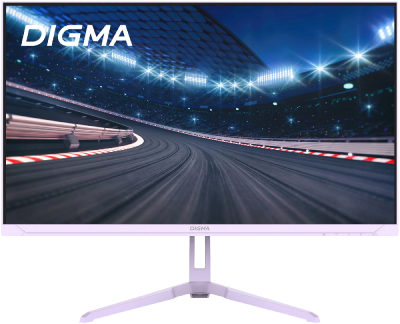 Монитор Digma 23.8" Overdrive 24P410F сиреневый IPS LED 1ms 16:9 HDMI матовая 300cd 178гр/178гр 1920x1080 200Hz G-Sync FreeSync DP FHD USB 2.8кг