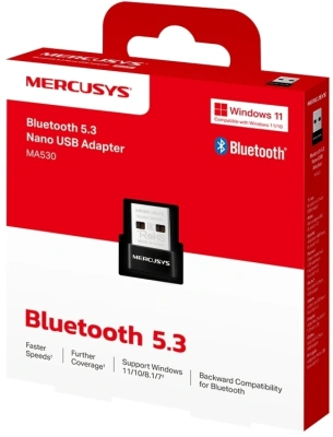 Сетевой адаптер Bluetooth Mercusys MA530 USB 2.0
