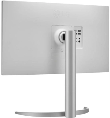Монитор LG 27" UltraFine 27UP850K-W черный IPS LED 16:9 HDMI M/M матовая HAS 1200:1 400cd 178гр/178гр 3840x2160 60Hz FreeSync DP 4K USB 5.9кг