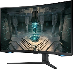 Монитор Samsung 31.5" Odyssey G6 S32BG650EUXEN черный VA LED 16:9 HDMI полуматовая HAS Piv 2500:1 350cd 178гр/178гр 2560x1440 240Hz DP 2K USB 7.4кг