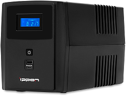 Источник бесперебойного питания Ippon Smart Power Pro II Euro 2200 1200Вт 2200ВА черный