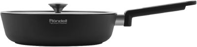 Сотейник Rondell Modern RDA-1724 3.9л. d=28см (с крышкой) черный