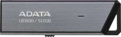 Флеш Диск A-Data 512Gb Type-C UE800 AELI-UE800-512G-CSG USB3.2 серебристый