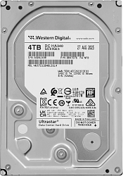 Жесткий диск WD SATA-III 4TB 0B47076 WUS721204BLE6L4 Server Ultrastar DC HA340 512E (7200rpm) 256Mb 3.5"