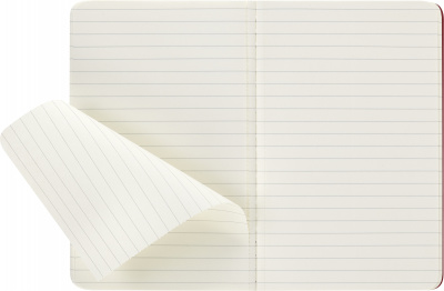Блокнот Moleskine CAHIER JOURNAL CH111 Pocket 90x140мм обложка картон 64стр. линейка клюквенный (3шт)