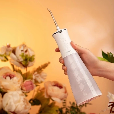 Ирригатор Scarlett SC-WF01 портатив. 4насад. белый