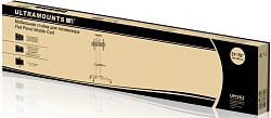 Подставка для телевизора Ultramounts UM262 черный 37"-75" макс.50кг напольный мобильный