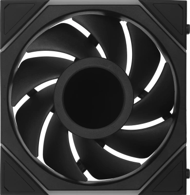 Вентилятор для корпуса Lian-Li Uni Fan TL Wireless LCD 120 LCD ARGB 120х124.5x28 черный 4-pin 27дБ (G99.12TLLCD1W1B.R0) Ret