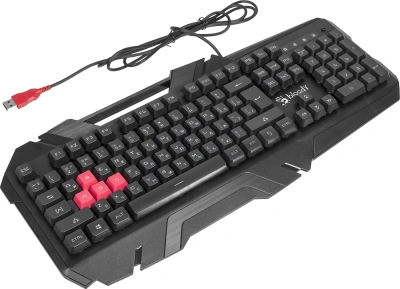 Клавиатура A4Tech Bloody B150N черный USB for gamer LED