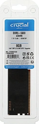 Память DDR5 8GB 5600MHz Crucial CT8G56C46U5 RTL PC5-44800 CL46 DIMM 288-pin 1.1В single rank Ret