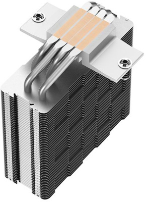 Устройство охлаждения(кулер) Deepcool AG400 LED RGB Soc-AM5/AM4/1200/1700/1851 черный 4-pin 18-32dB Al+Cu 220W 614gr Ret (R-AG400-BKLNMC-G-1)