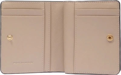 Кошелек женский Piquadro Circle PD6660W92R/AZBE2 голубой/бежевый натур.кожа