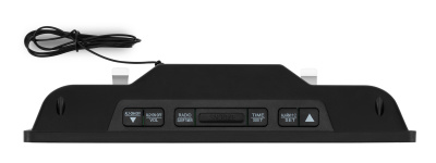 Радиобудильник Hyundai H-RCL246 черный LCD подсв:зеленая часы:цифровые FM